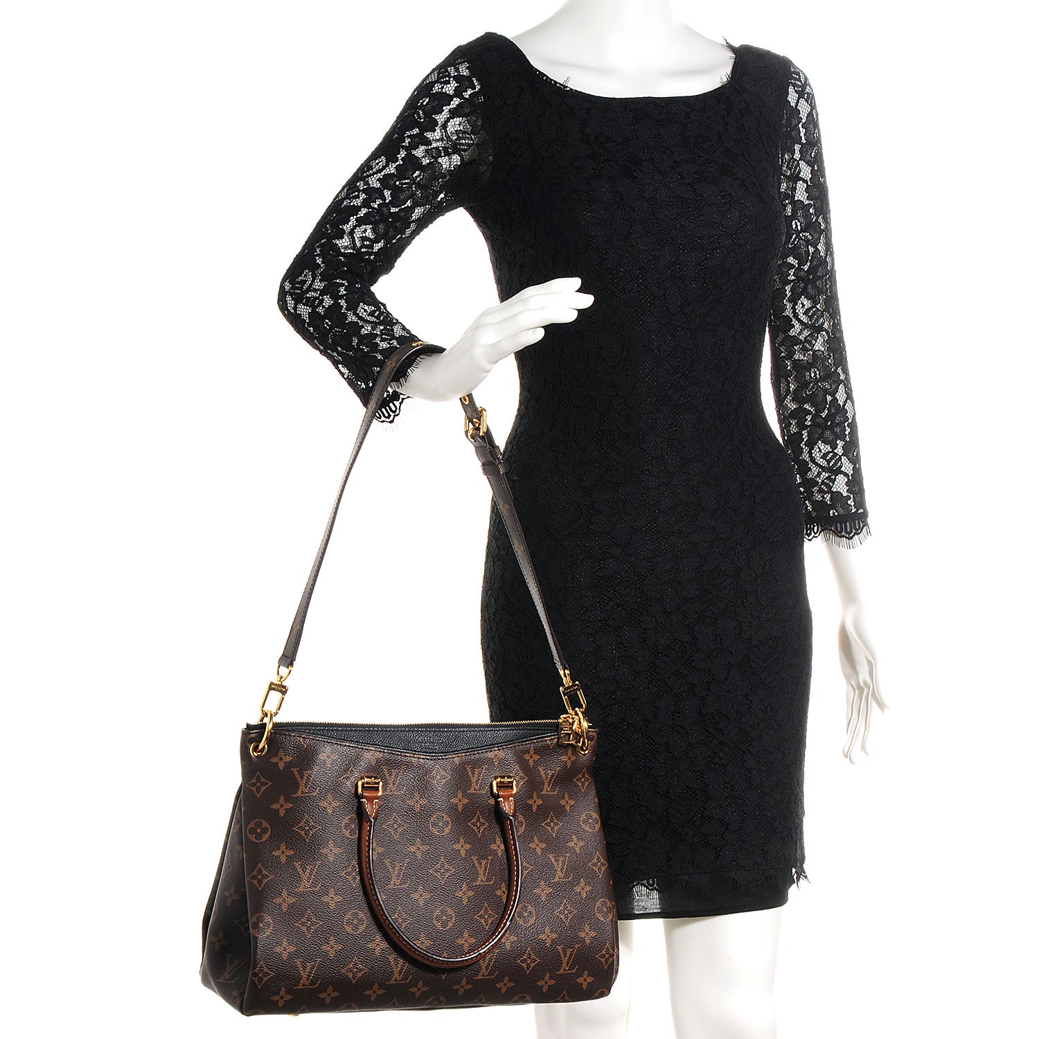 Louis Vuitton Monogram Pallas Black 2 of 10