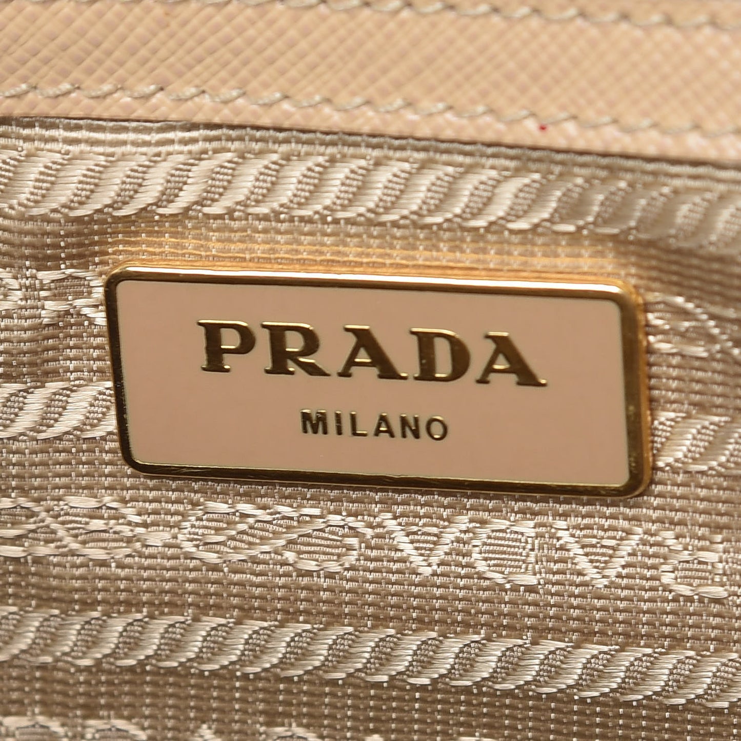 Saffiano Lux Large Tote Sabbia