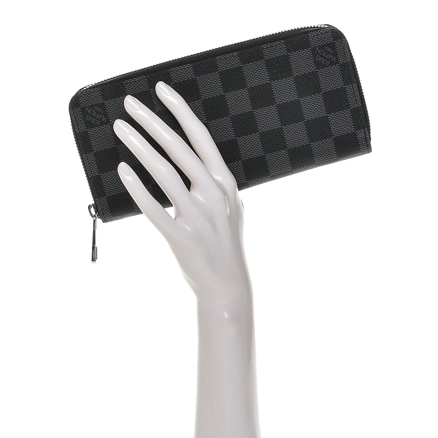 Louis Vuitton Damier Graphite Zippy Wallet Vertical 2 of 6