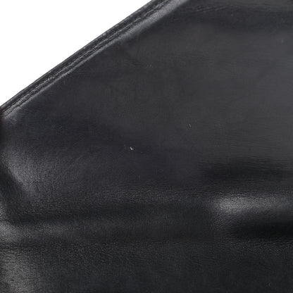 Hermes Shiny Porosus Crocodile Lydie Clutch Black 11 of 15