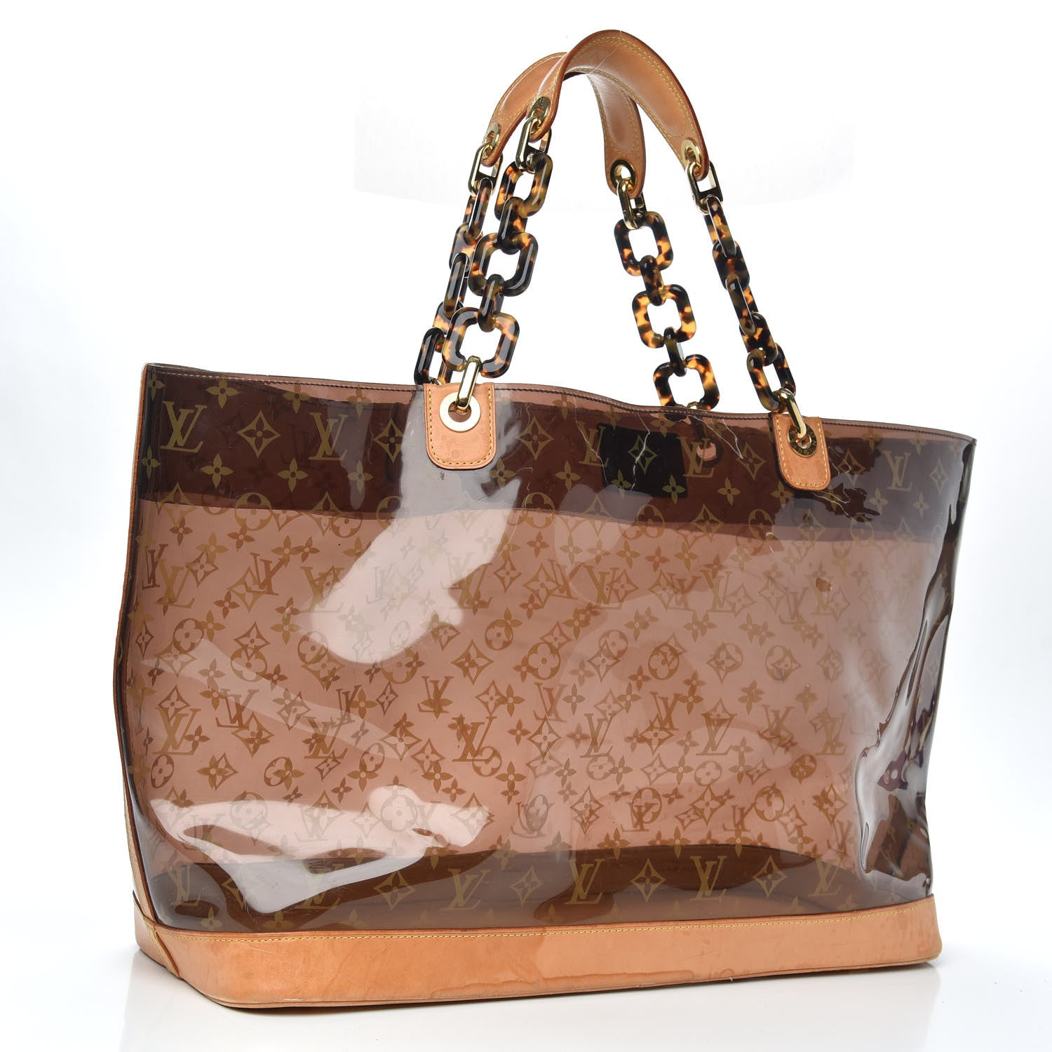 Louis Vuitton Vinyl Cabas Sac Ambre GM 3 of 12