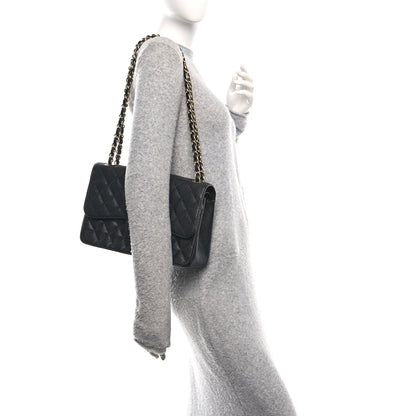 Chanel Caviar Quilted Jumbo Double Flap Black 2 of 11