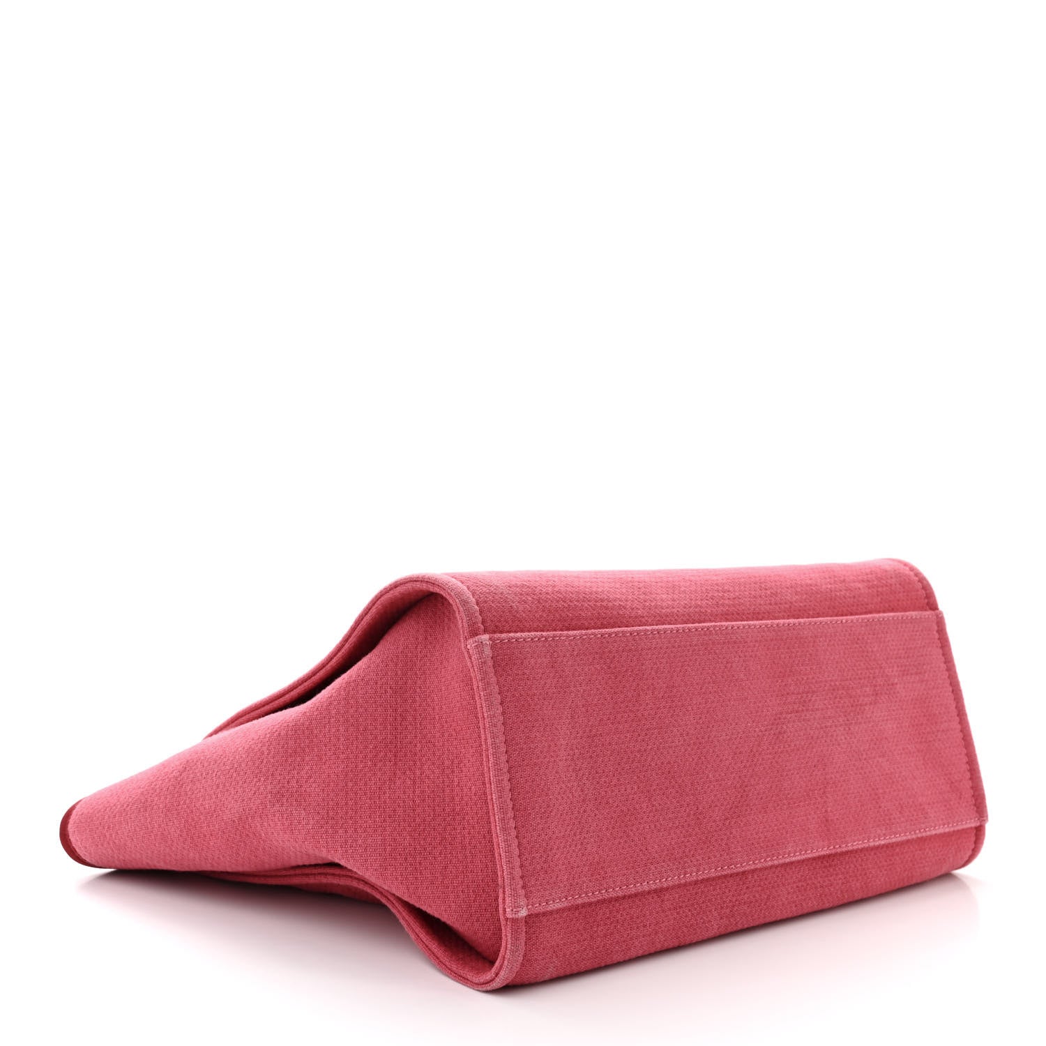 Chanel Canvas Medium Deauville Tote Red 4 of 14