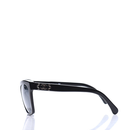 Chanel CC Butterfly Signature Sunglasses 5313 Black 3 of 10