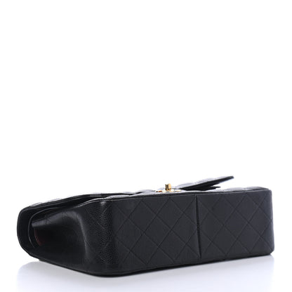 Chanel Caviar Quilted Jumbo Double Flap Black 3 of 4