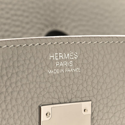 Hermes Togo BIRKIN 30 Gris Perle 6 of 13