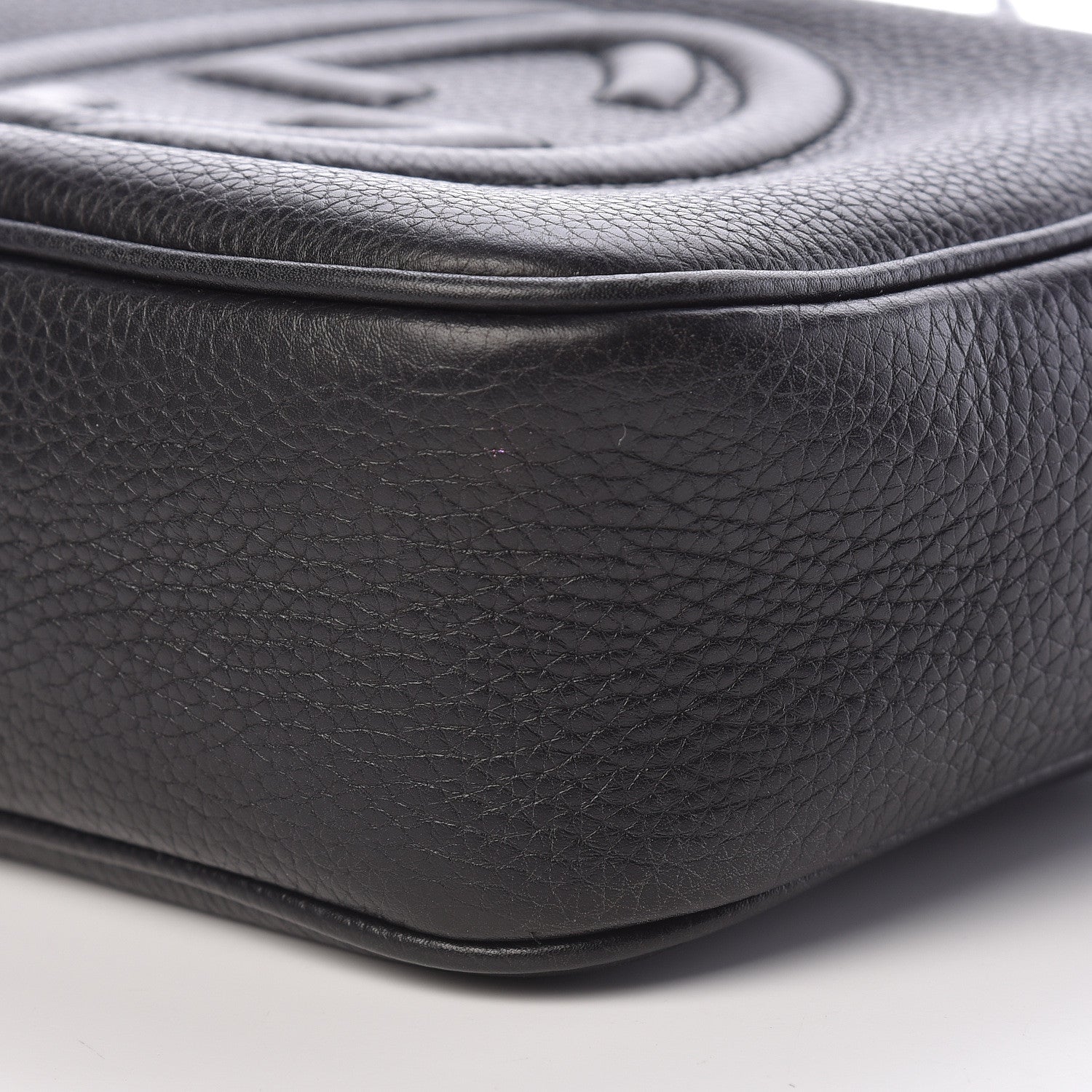 Gucci Pebbled Calfskin Small Soho Disco Bag Black 10 of 12
