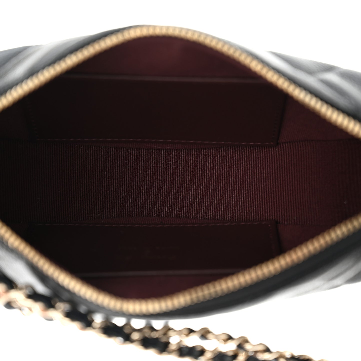 Caviar Quilted Other Shape With Chain Black