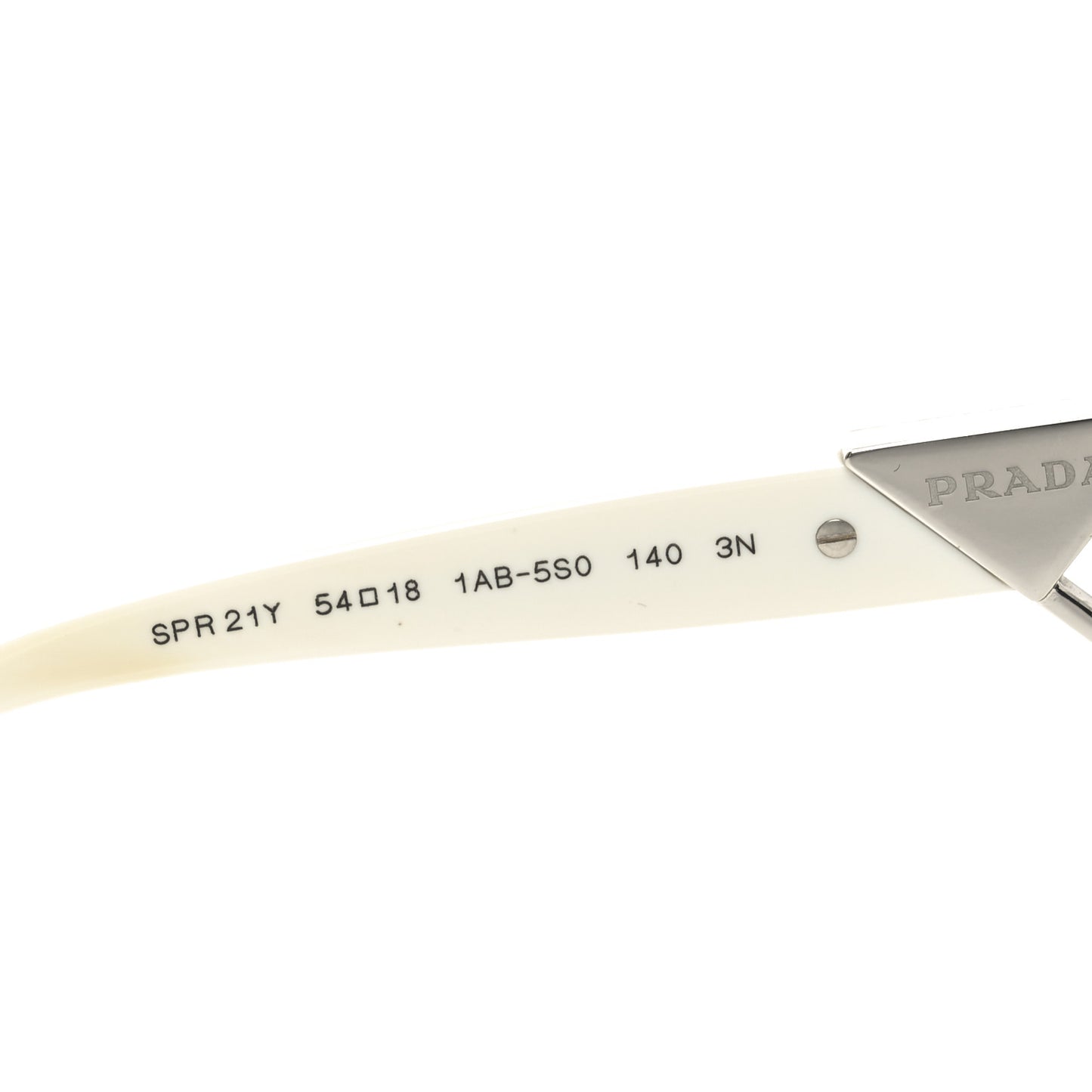 Triangle Sunglasses SPR 21Y Black White
