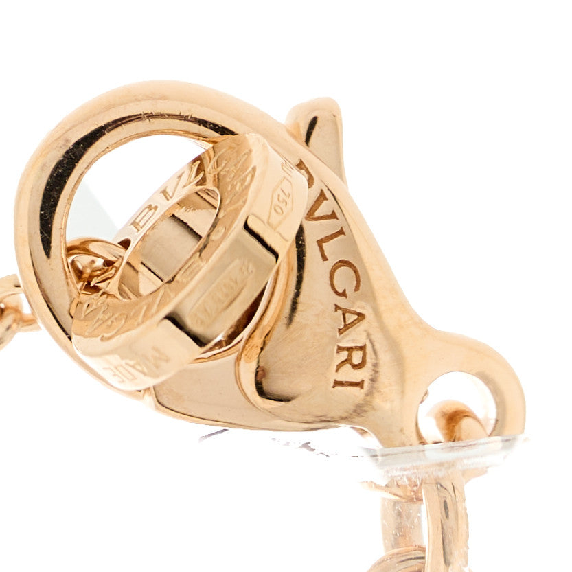 Bulgari 18K Rose Gold B.Zero1 Pendant Necklace 8 of 12