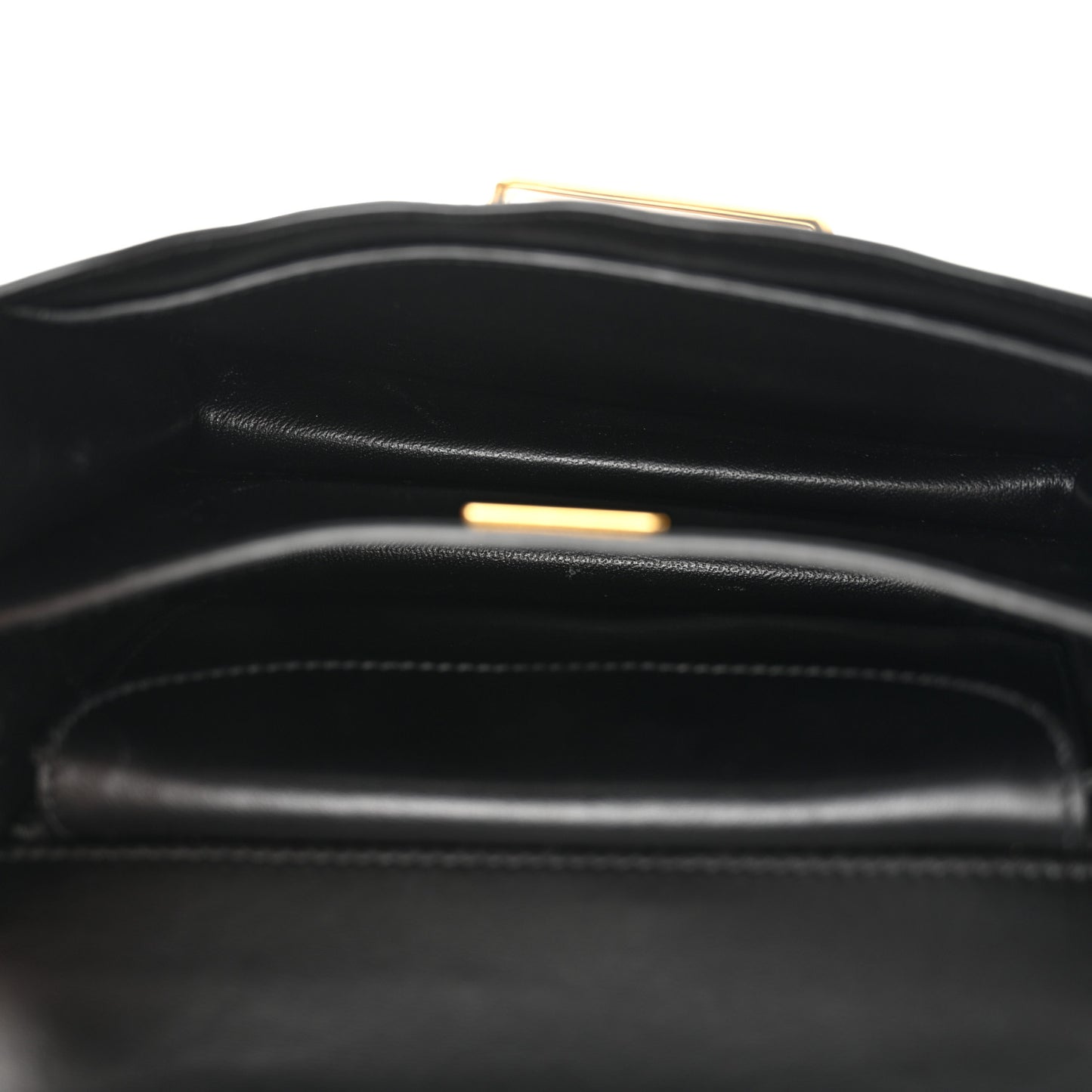 City Calf Saffiano Cahier Bag Black