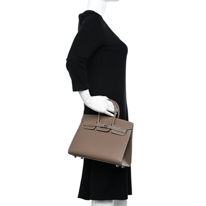 Hermes Epsom Birkin Sellier 25 Etoupe 2 of 11