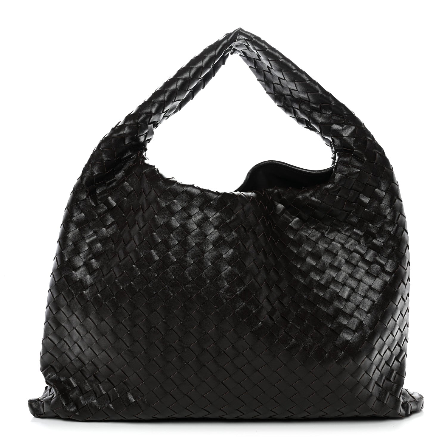 Bottega Veneta Calfskin Intrecciato Large Hop Fondant 1 of 10