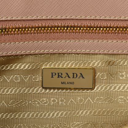 Prada Saffiano Small Galleria Double Zip Tote Cammeo 5 of 15