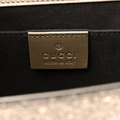 Gucci Galassia Small Padlock Shoulder Bag Platino 6 of 11