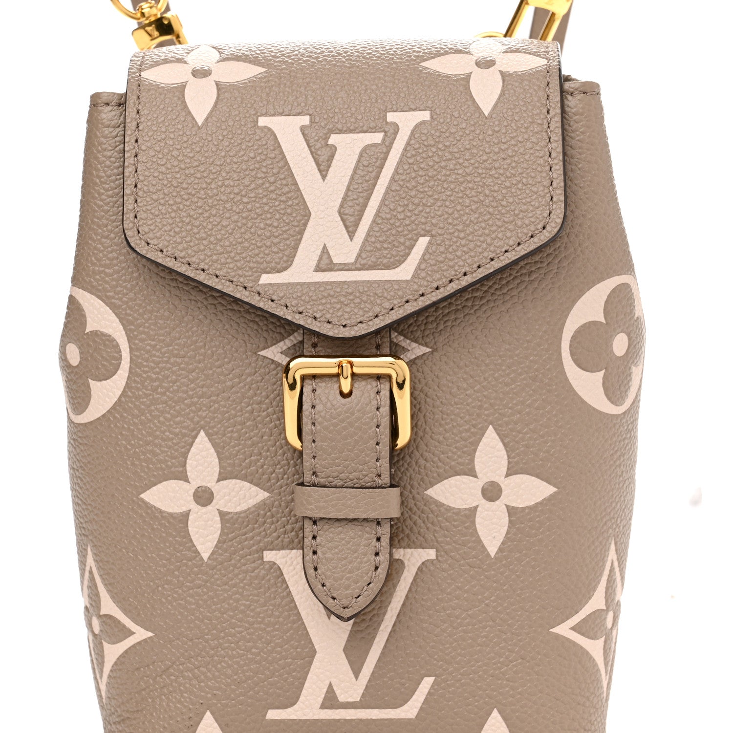 Louis Vuitton Empreinte Monogram Giant Tiny Backpack Tourterelle Cream 7 of 11