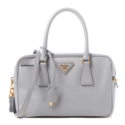 Prada Saffiano Lux Petite Bowler Nube 1 of 8