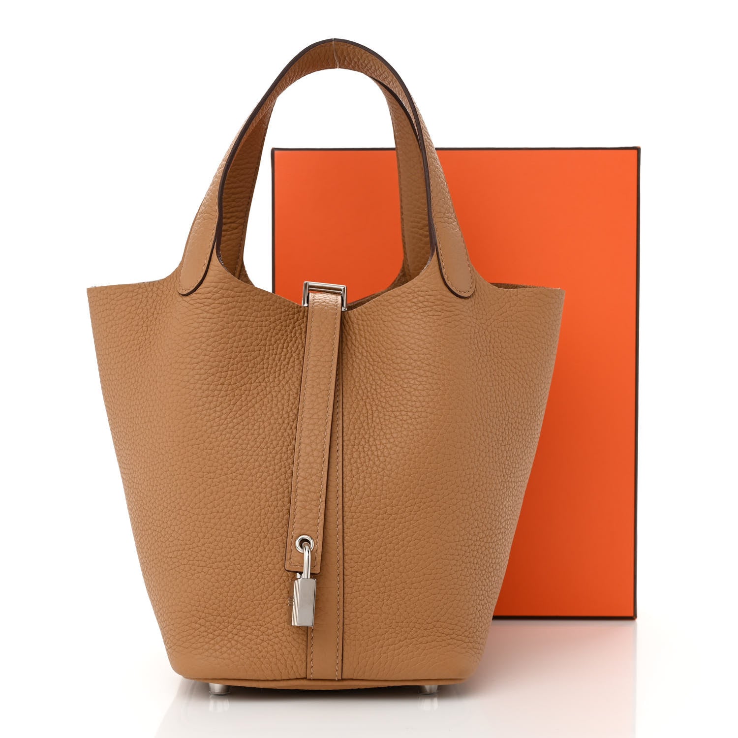 Hermes Taurillon Clemence Picotin Lock 18 PM Biscuit 11 of 11