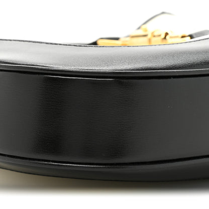 Gucci Boarded Dyana Lux Calfskin Bi-Color Medium Jackie 1961 Hobo Mystic White Black 9 of 9