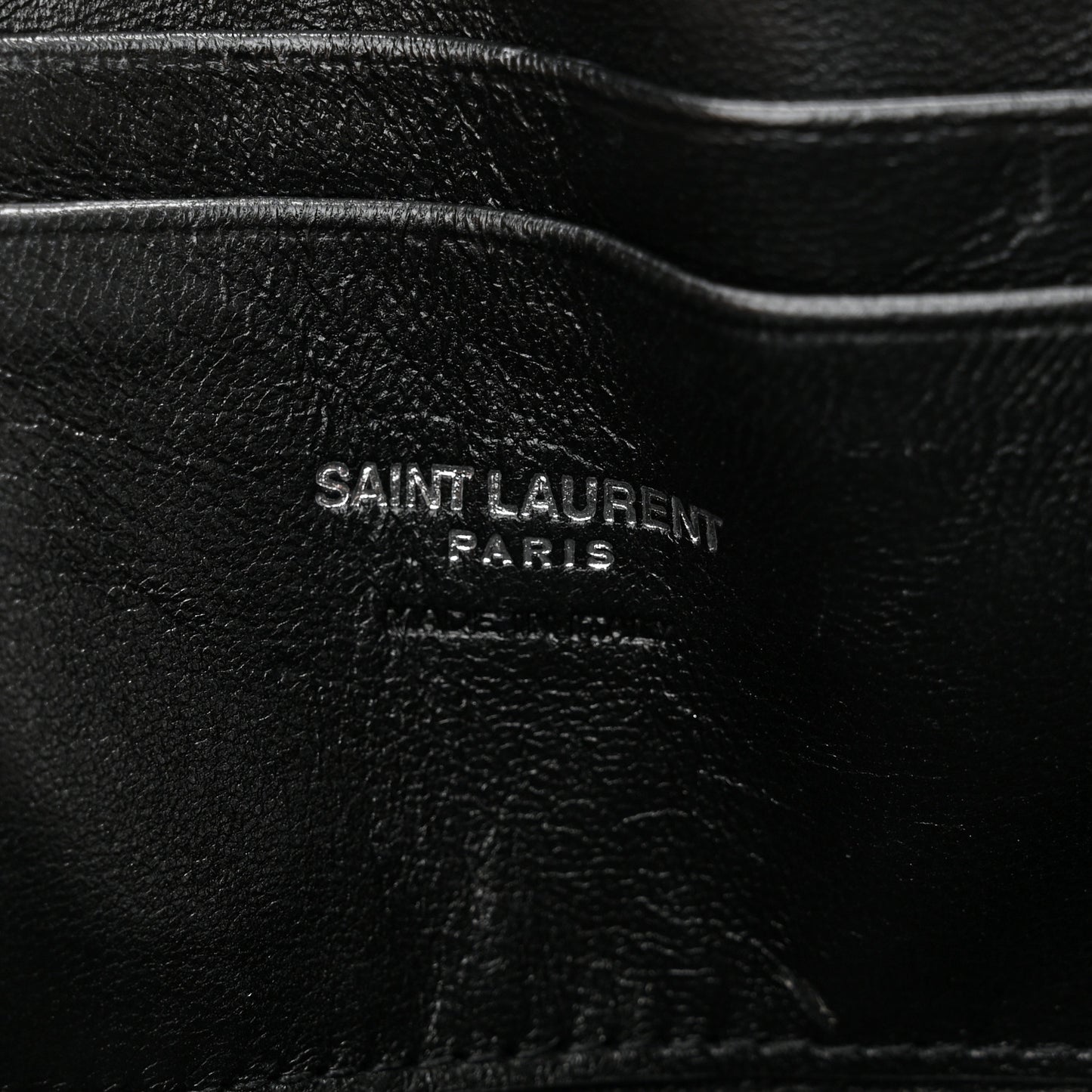 Grain De Poudre Matelasse Monogram Mini Lou Camera Bag Black
