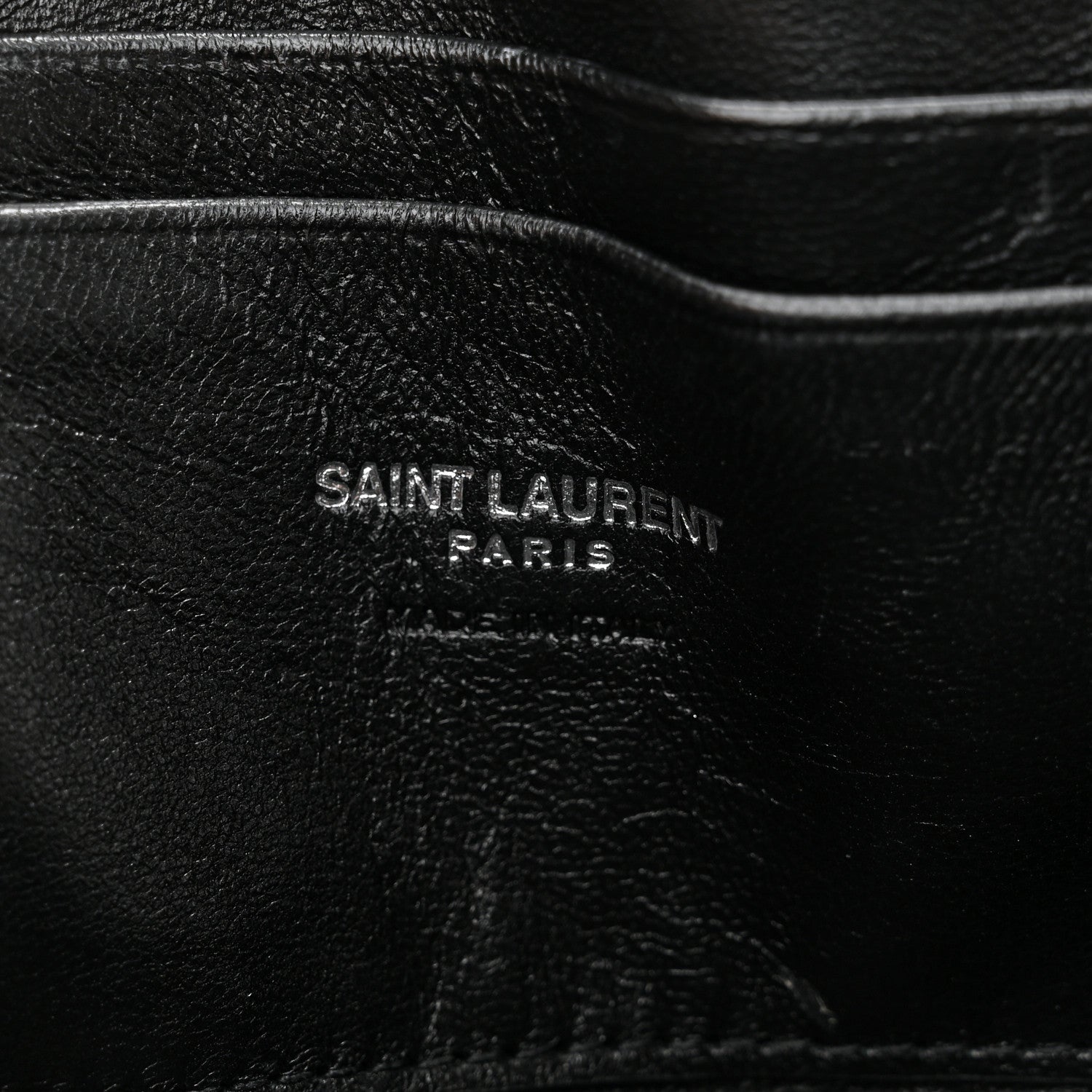Saint Laurent Grain De Poudre Matelasse Monogram Mini Lou Camera Bag Black 6 of 11