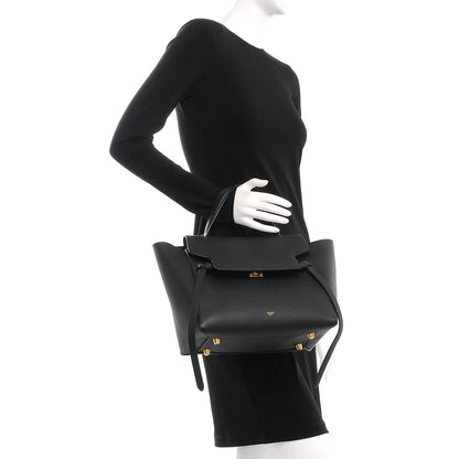 Celine Grained Calfskin Mini Belt Bag Black 3 of 10