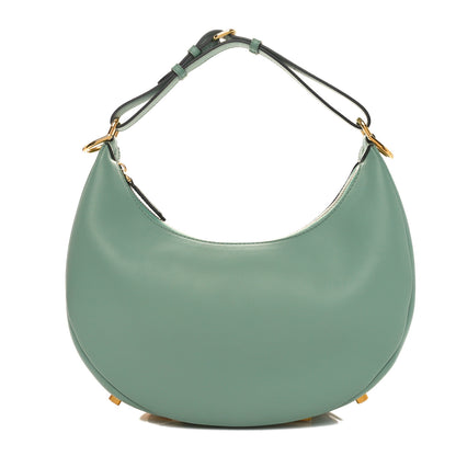 Fendi Vitello Grace Matte Small Fendigraphy Hobo Bag Menta 1 of 11