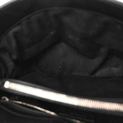 Saint Laurent Calfskin Y Quilted Monogram Medium Loulou Chain Satchel Black 12 of 16