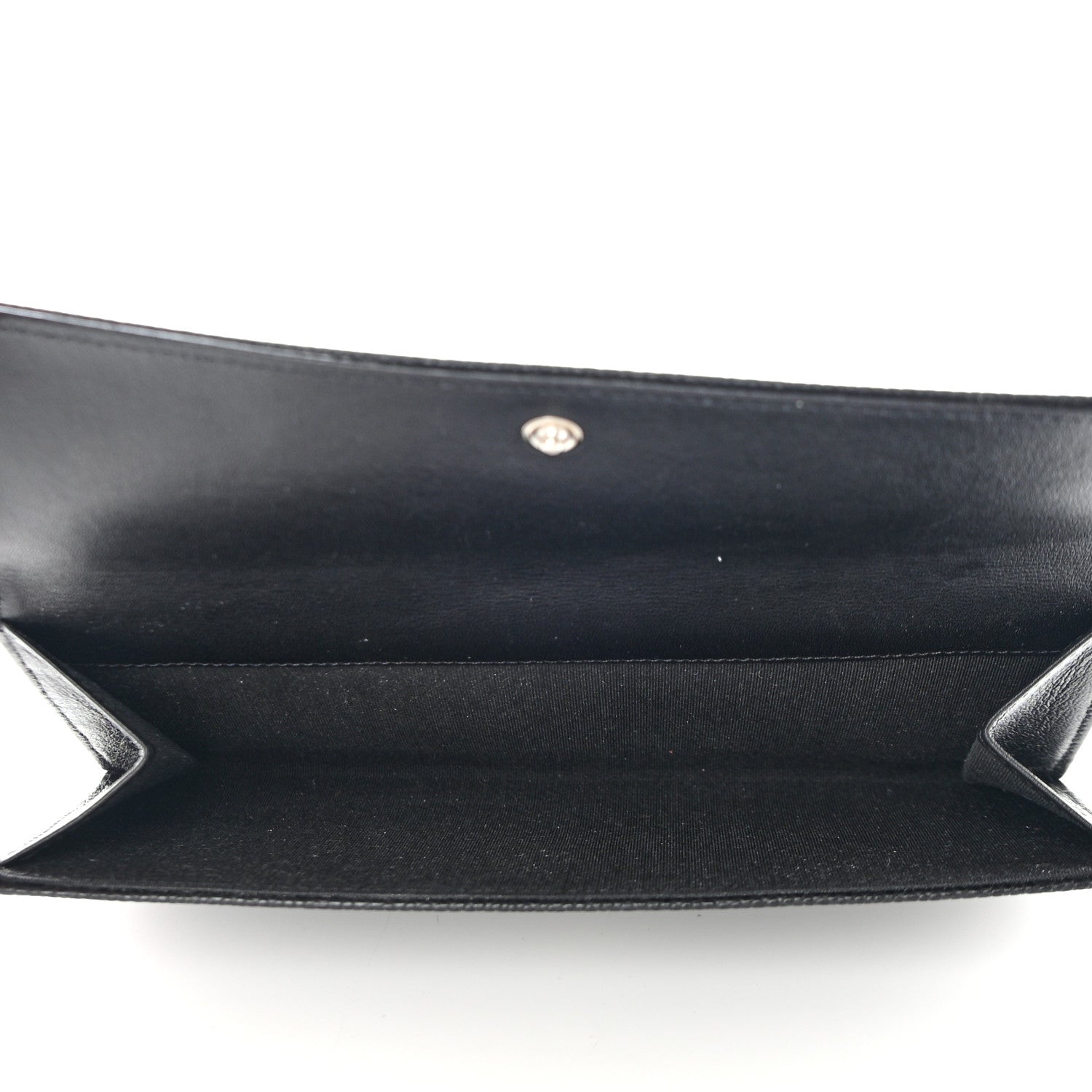 Chanel Caviar Timeless CC French Long Wallet Black 5 of 19