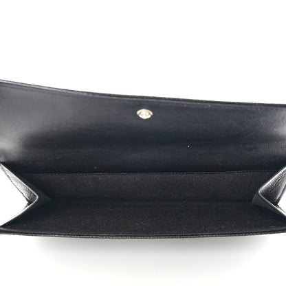 Chanel Caviar Timeless CC French Long Wallet Black 5 of 19
