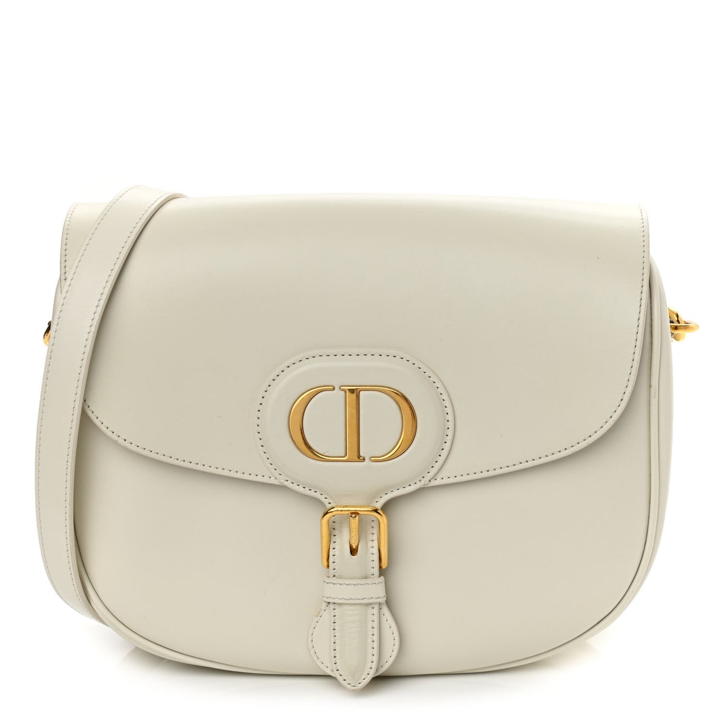 Box Calfskin Bobby Flap Latte