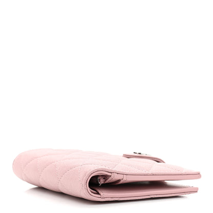 Chanel Caviar Quilted Passport Holder Pink 4 of 10