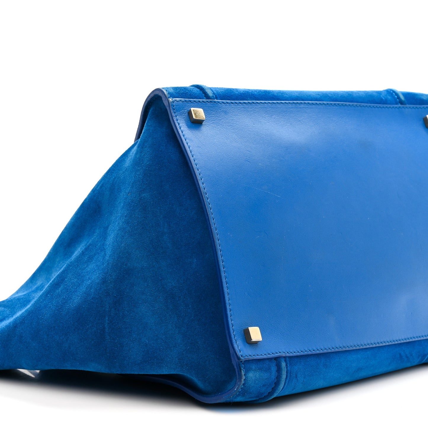 Suede Small Phantom Luggage Blue