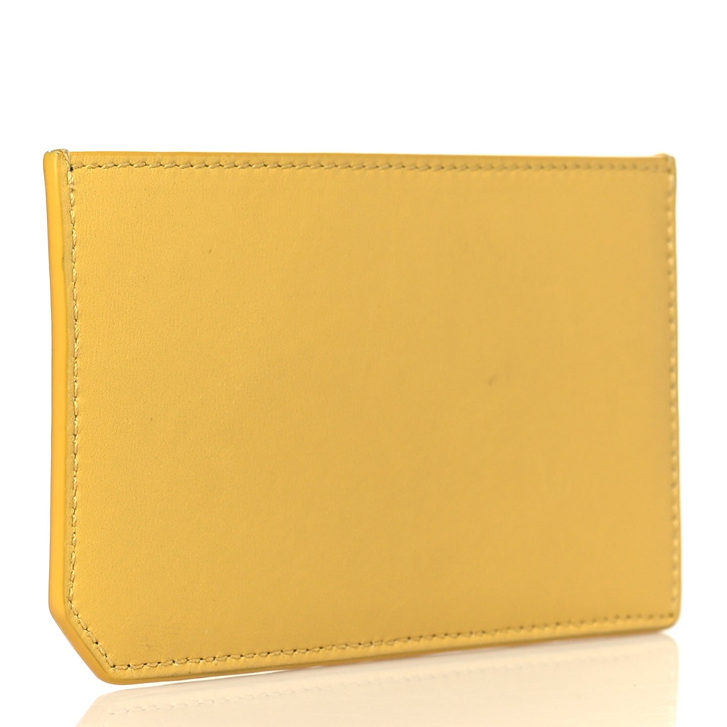 Calfskin 5 Fragments Card Holder Sunflower