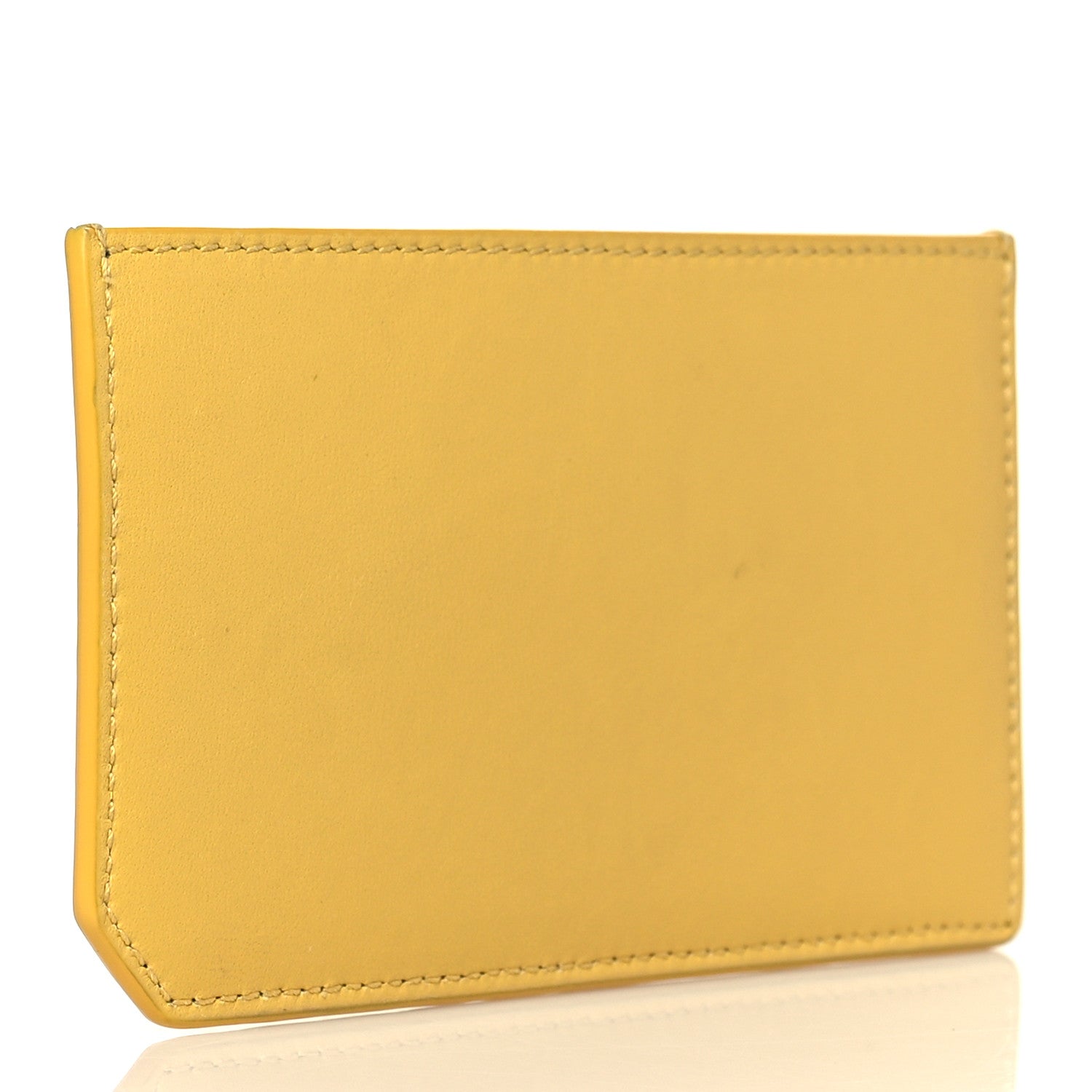 Saint Laurent Calfskin 5 Fragments Card Holder Sunflower 3 of 7