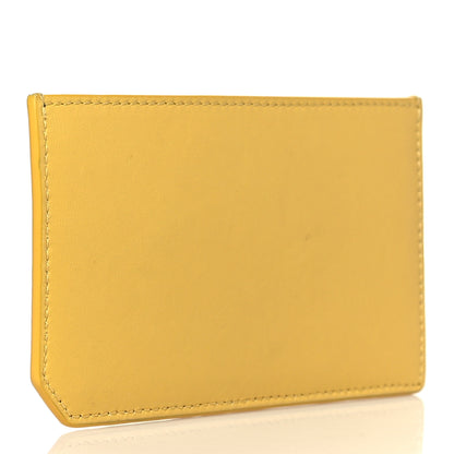 Saint Laurent Calfskin 5 Fragments Card Holder Sunflower 3 of 7