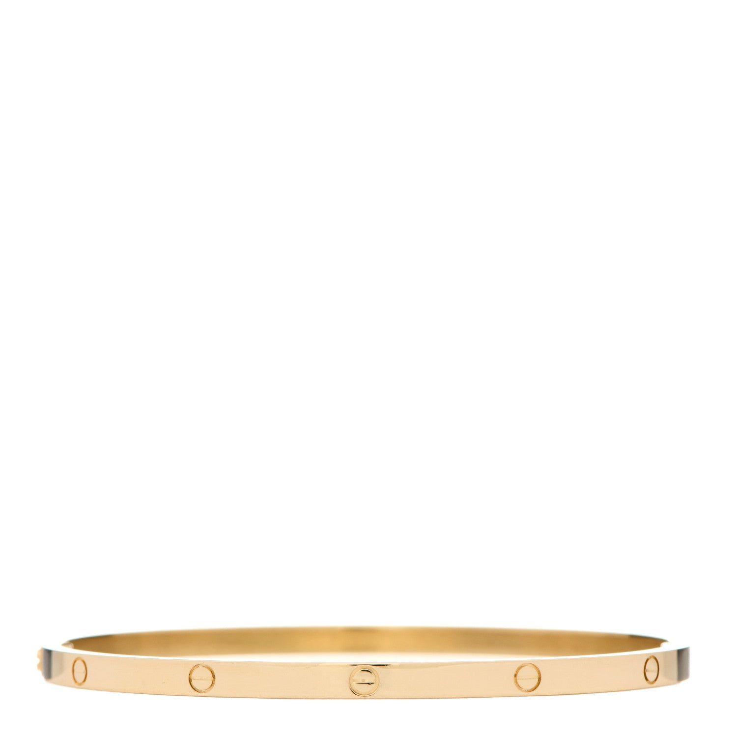 Cartier 18K Yellow Gold Small LOVE Bracelet 19 2 of 5