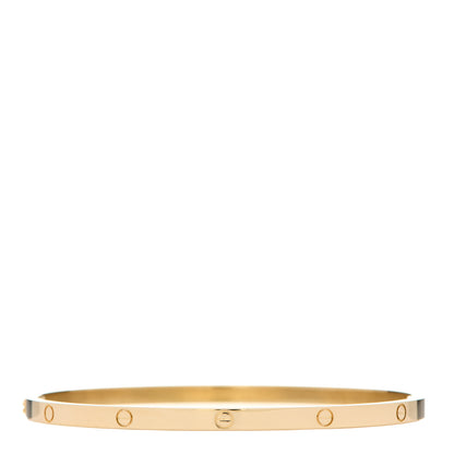 Cartier 18K Yellow Gold Small LOVE Bracelet 19 2 of 5