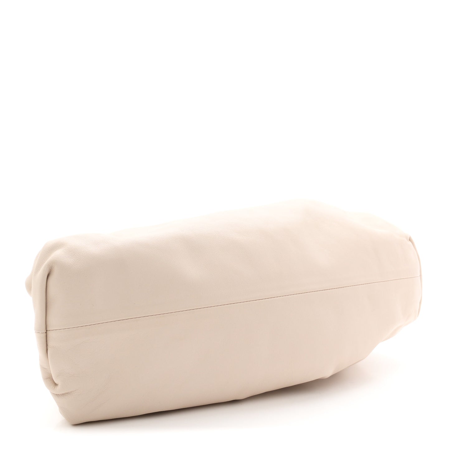 Smooth Butter Calf The Pouch Oversized Clutch Plaster
