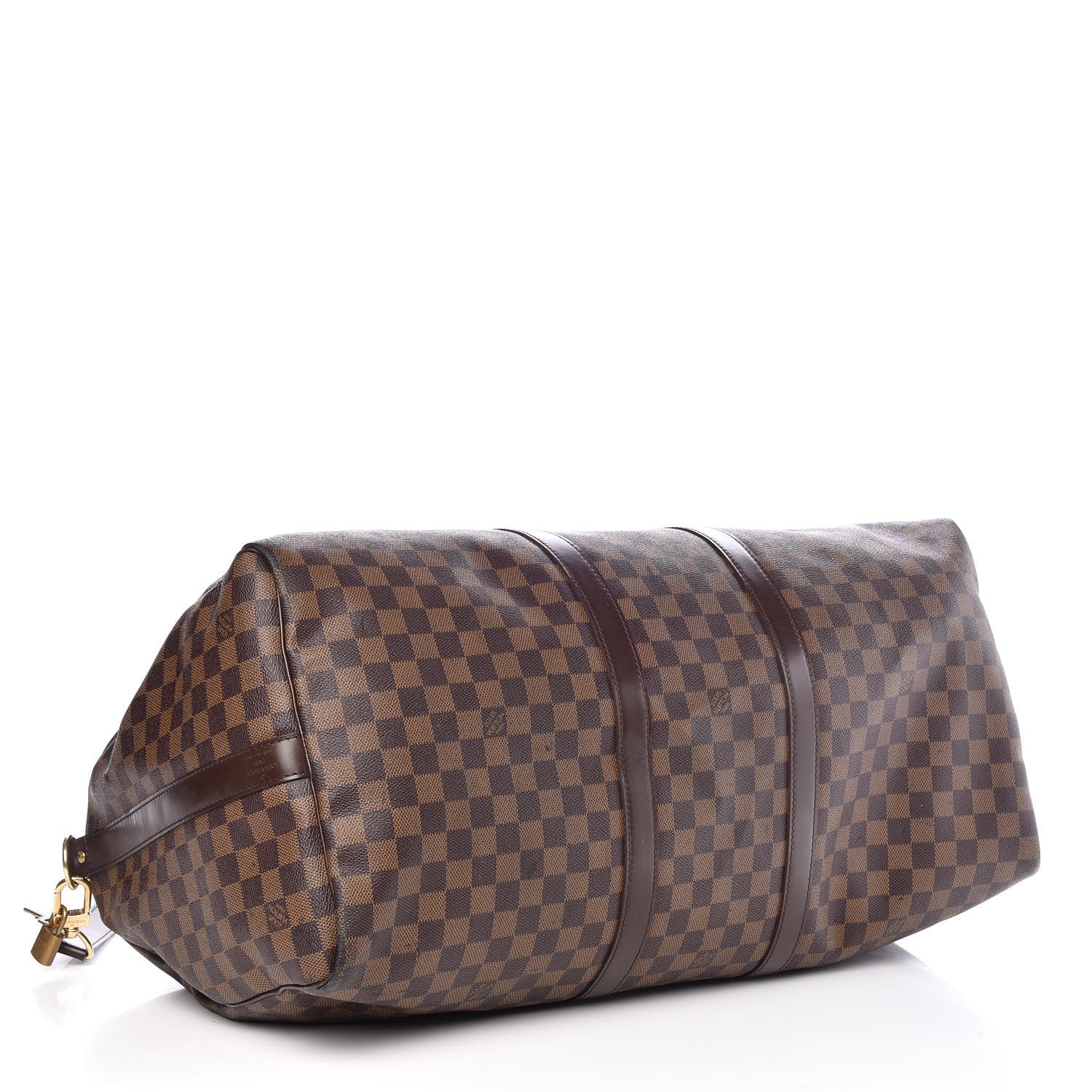 Louis Vuitton Damier Ebene Keepall Bandouliere 55 4 of 7