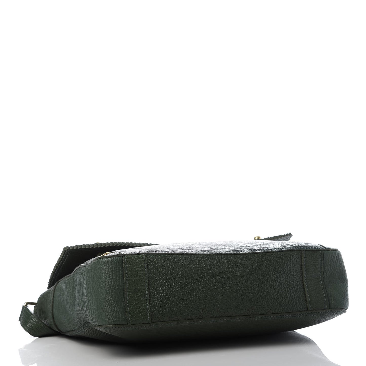 3.1 Shark Embossed Calfskin Pashli Messenger Jade