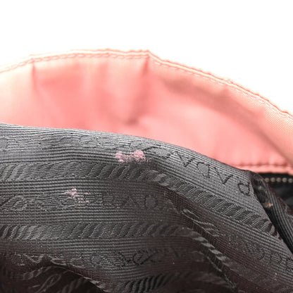 Prada Tessuto Nylon Quilted Shoulder Bag Rosa Black 11 of 17