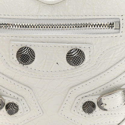 Balenciaga Agneau Arena Mini Le Cagole Heart Bag Optic White 11 of 14