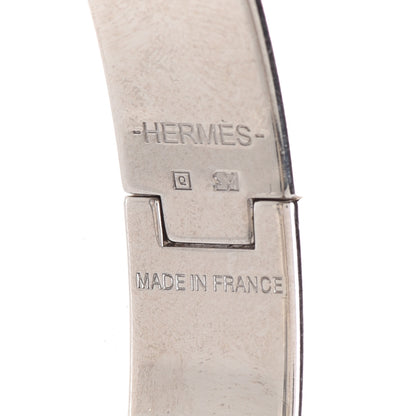 Hermes Enamel Narrow Clic Clac H Bracelet PM Ardoise 4 of 7
