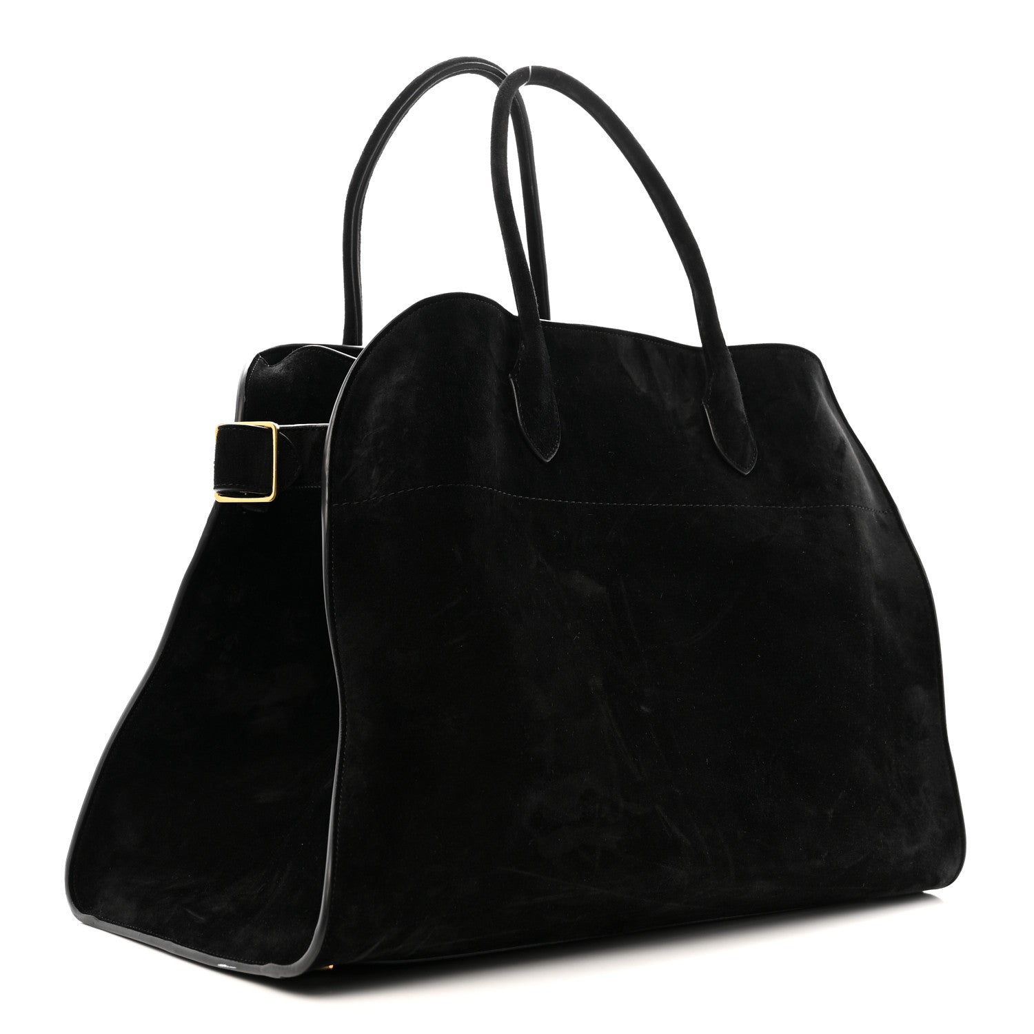 The Row Suede Soft Margaux 17 Black 3 of 10