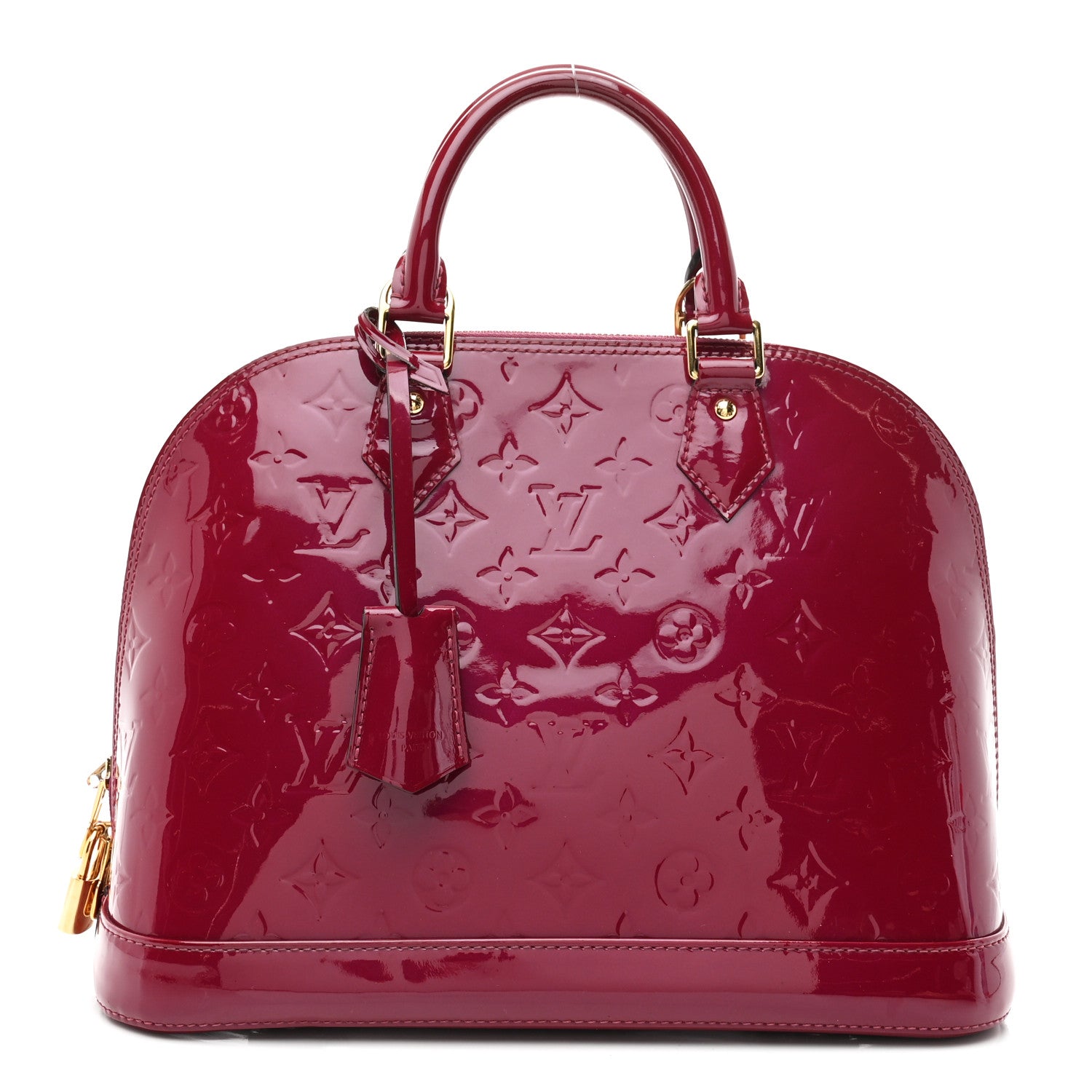 Louis Vuitton Vernis Alma PM Magenta 1 of 10