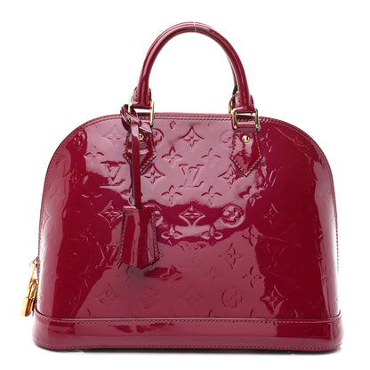 Louis Vuitton Vernis Alma PM Magenta 1 of 10