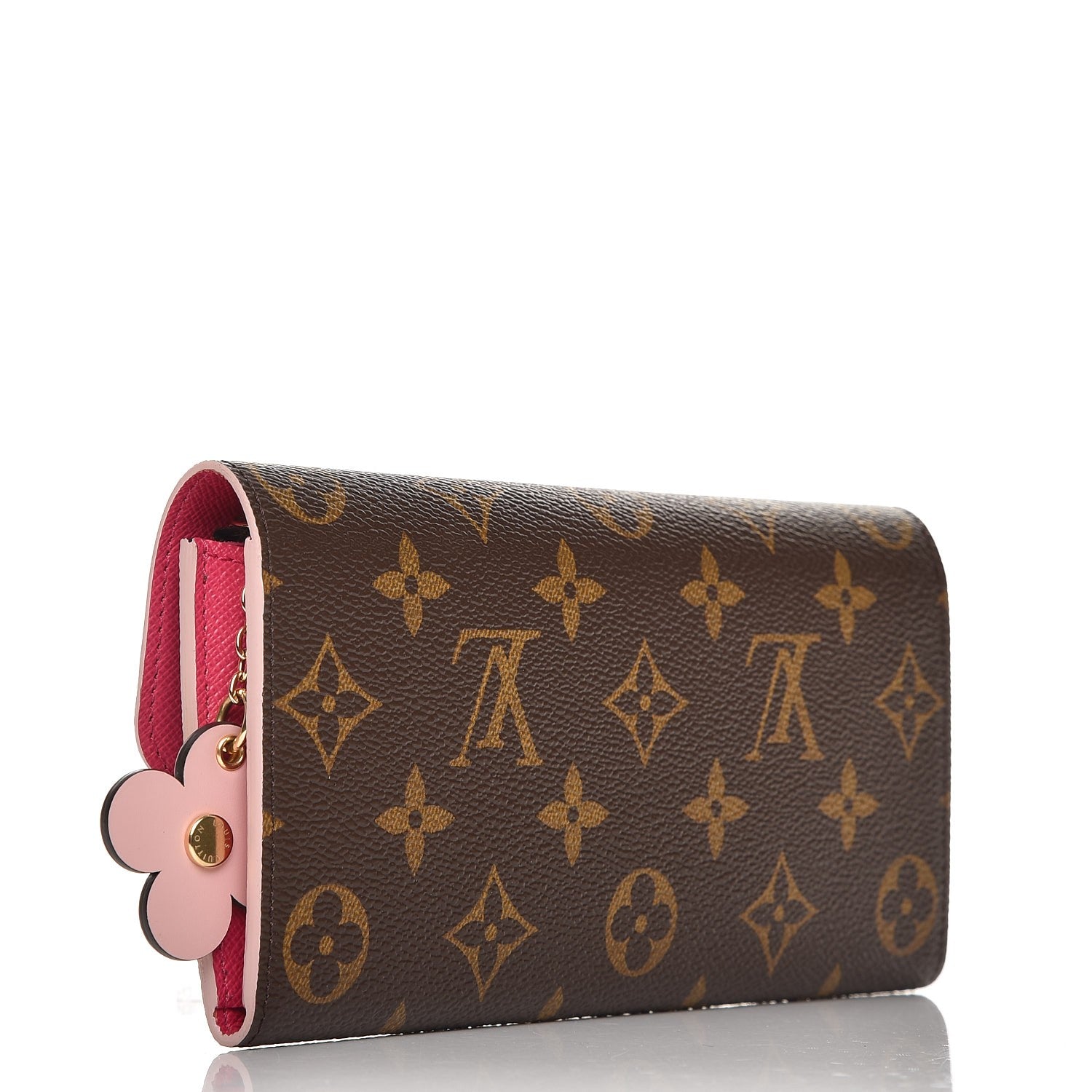 Louis Vuitton Monogram Bloom Flower Emilie Wallet 3 of 6