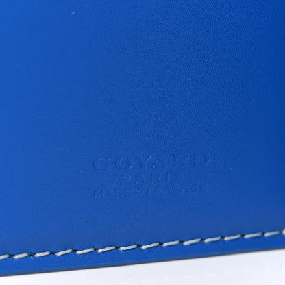 Goyard Goyardine Saint Pierre Card Holder Blue 6 of 7