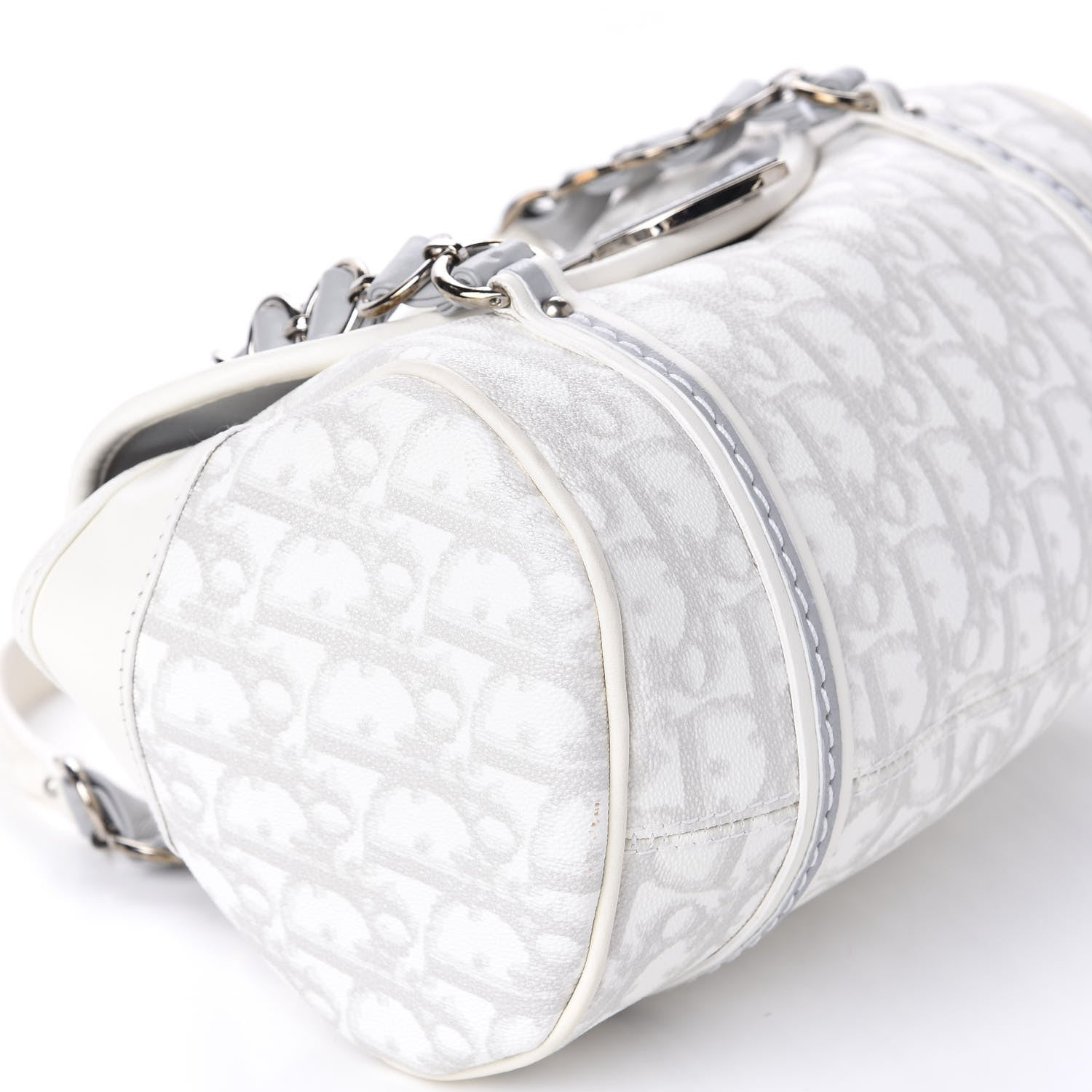 Christian Dior Monogram Romantique Trotter Bag Grey 6 of 10